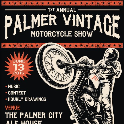 Palmer Vintage Motorcycle Show | Logo design contest