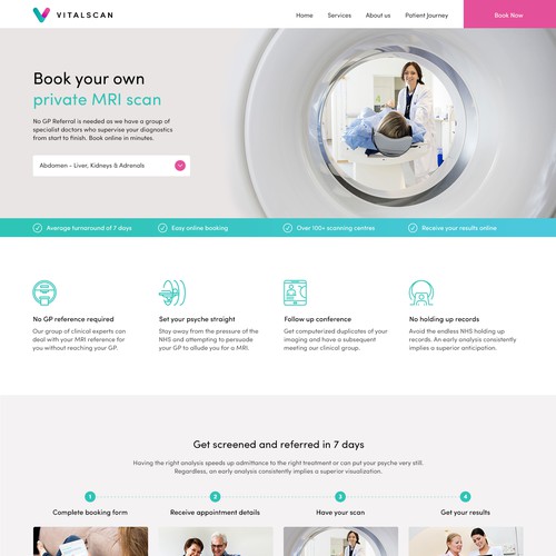 Medical Health Screening For Everyone Design by Slaviana