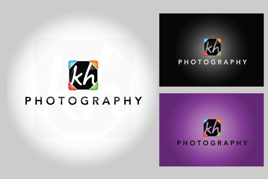 logo for KH Photography Logo design contest