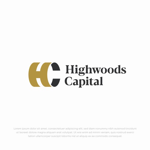 Logo Design for Highwoods Capital Design by Half-Tone™