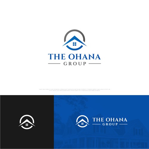 Logo for a real estate brokerage that treats you like family-ontwerp door Fector Design