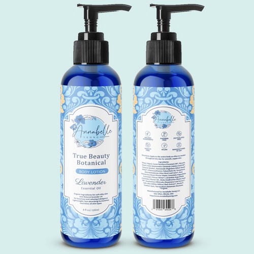 Design a body lotion bottle to appeal to women who want clean beauty and me time Design von GenScythe