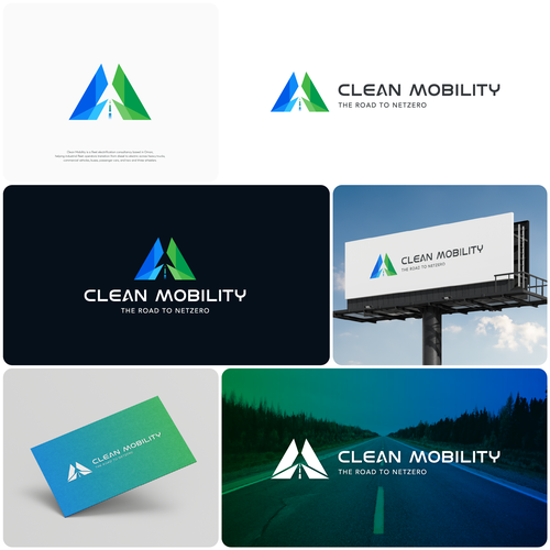 "Help our new venture "Clean Mobility" gain a vibrant and reflective Logo, Brand Identity" winning Illustration or graphics