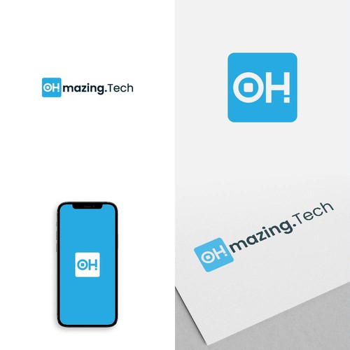 Design an Ohmazing Logo for a Technology Consulting Company. (Rebranding from hazeytech.com) Design by mirza yaumil