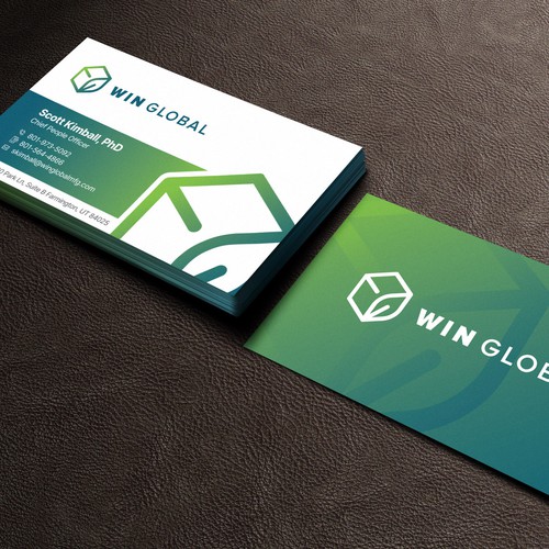 WIN Global Business Card Design-ontwerp door Budiarto ™