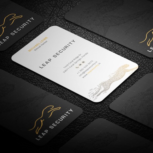 Hackers needing Minimal, Modern and Professional Business Cards....Be Creative!! Ontwerp door Hasanssin