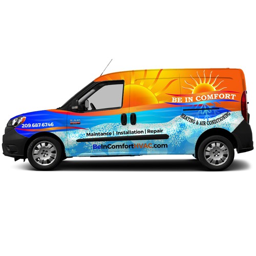 Car, truck or van wrap contest entry by olartdesign