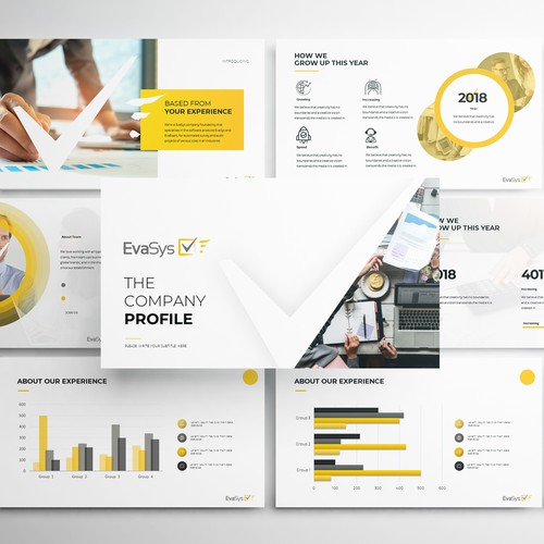 PowerPoint template contest entry by macupa