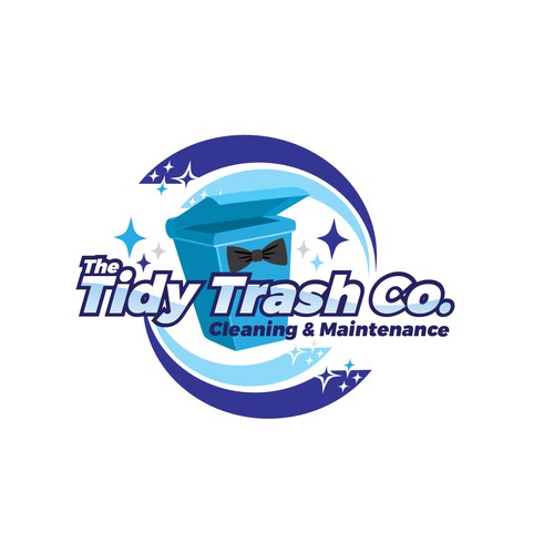 Clean Trash Can company Logo Design Contest Design réalisé par Hanamichie