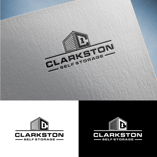 Self Storage Logo | Clarkston Self Storage Diseño de profdigi