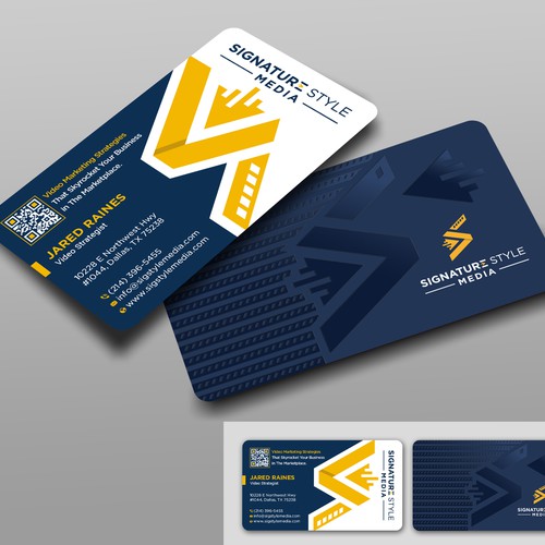 Design the Perfect Signature Style Business Card for my Video Production Company Design by prosenjit_P