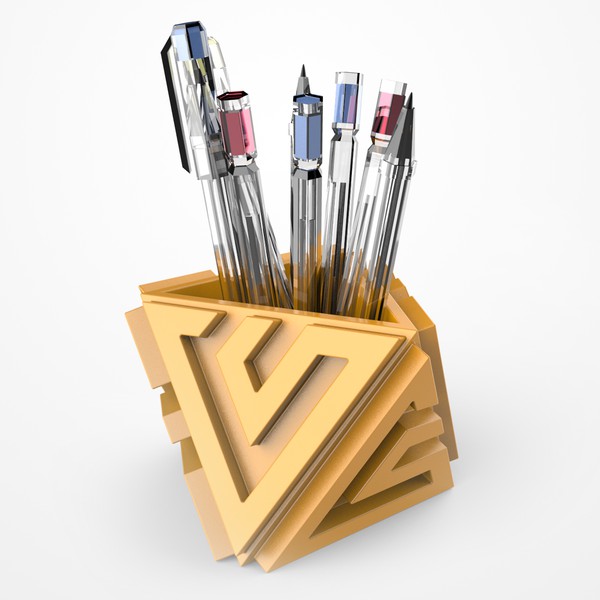 "Scan Dimension" Pen Holder