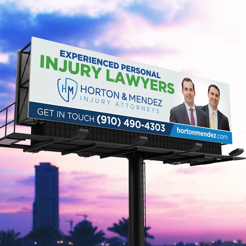 Personal Injury Lawyer Billboard Design Showdown! Design by SoftSkills