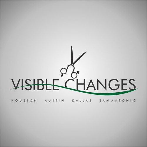 Design di Create a new logo for Visible Changes Hair Salons di adhiastra