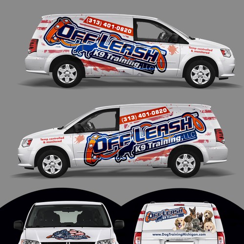 Fun, Trendy, Eye Catching Partial/Full Van Wrap Design by Tanny Dew ❤︎