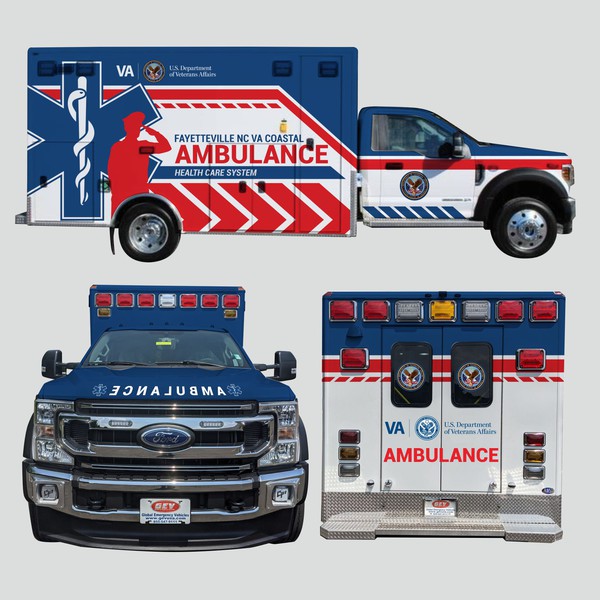 Design by anthronx titled "Fayetteville VA Medical Center Ambulance Design"