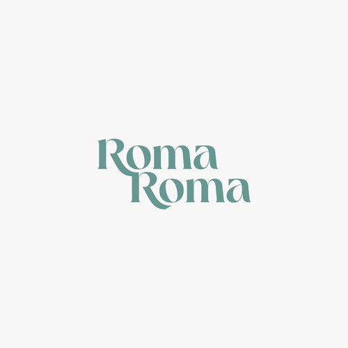 Roma Roma Logo Desing Diseño de Rumah Lebah