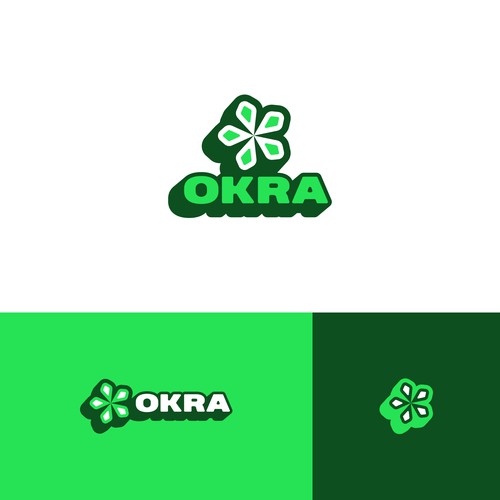 Design iconic Okra professional brand logomark Design by Yantoagri