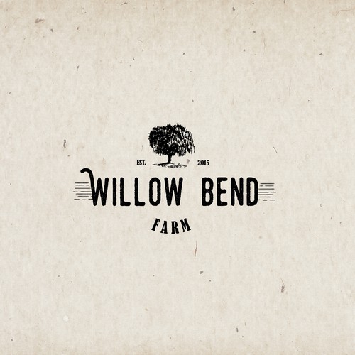 Create a rustic modern logo for our family farm. Design by a_merouane