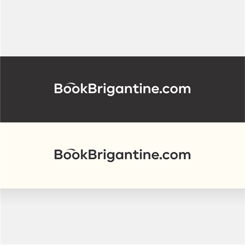 BookBrigantine.com Simple Vacation Rental Logo Design by MARSa ❤