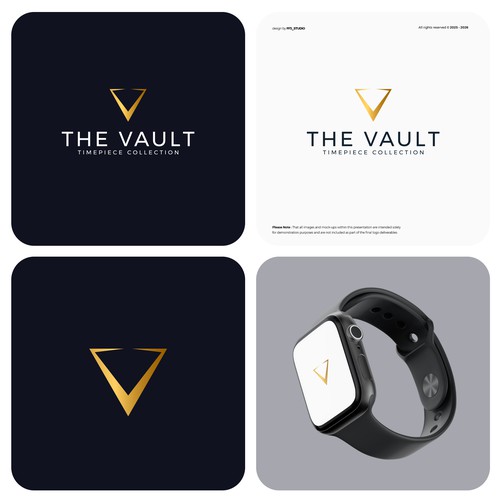 The Vault | Timepiece Collection Logo Contest Design by FF3 ˢᵗᵘᵈⁱᵒ