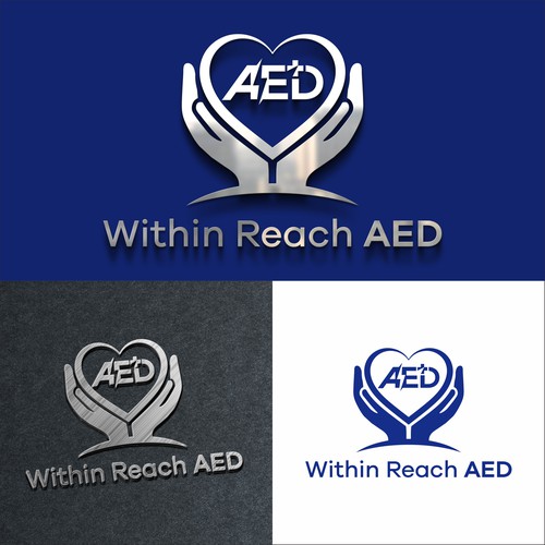 Branding for innovative company selling AEDs Design by Hochbaum