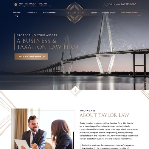 Taylow.Law Website and Software Platform Design by pb⚡️