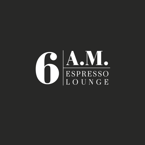 Design an enticing logo for 6 A.M. Espresso Lounge Design by Luc99