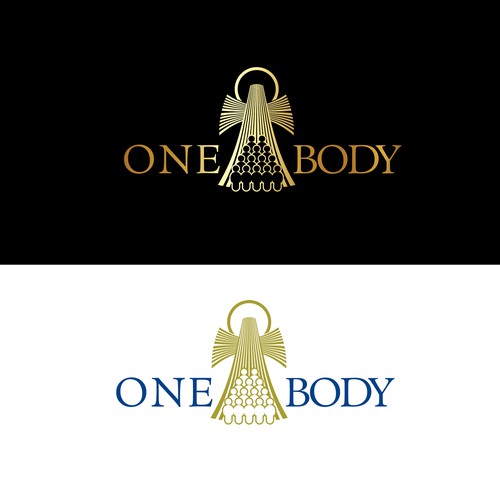 Design a logo for One Body Software showing inter-church community in the One Body of Christ. Design by Ladoblede