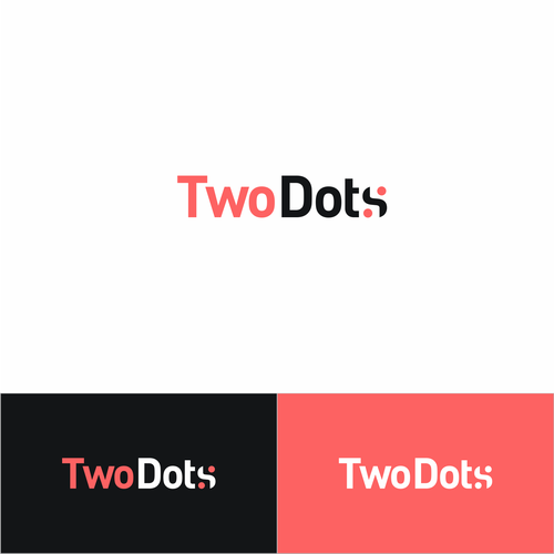 Two Dots Software Fraud Prevention Logo Design - Modern and Simple! Design by hwa_dsgn