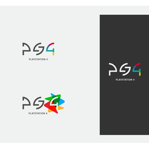Community Contest: Create the logo for the PlayStation 4. Winner receives $500! Diseño de designsbyamila