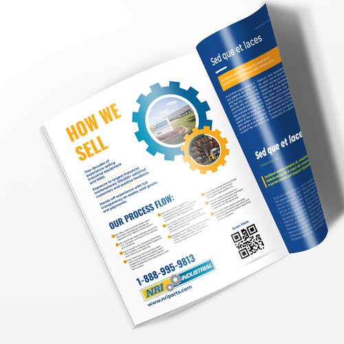 Design a brochure on our product processing journey Design by Clau.diu