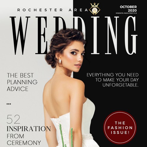 Wedding Magazine Cover Design réalisé par Max63