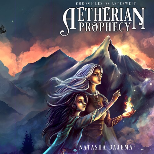 Design by MarionMorgenroth titled "Epic Fantasy Novel Cover Illustration (print)"