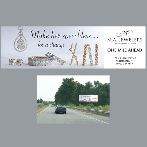 Fine Jewelry Billboard Signage contest
