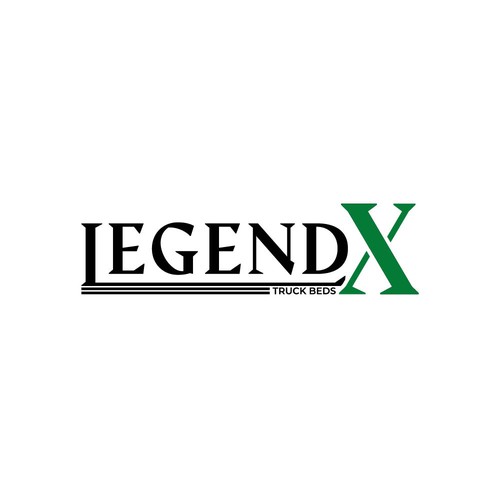Legend X Truck Bed's Logo Design by line2code
