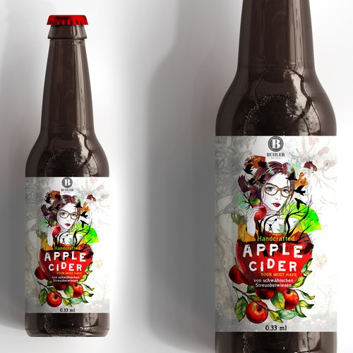 Create a Fun Label for Apple Cider Bottles Design by Elune ♥