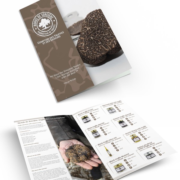 Design by Mr Dany titled "Ronds de Sorcière Brochure"