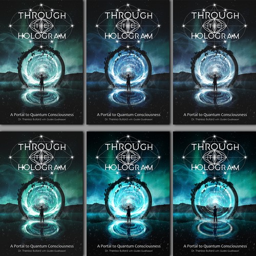 Futuristic Book Cover Design for Science & Spirituality Genre Design by Broonson