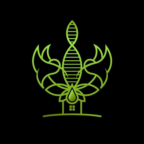 Cannabis Genetic company needs eye popping logo Design by KisaDesign