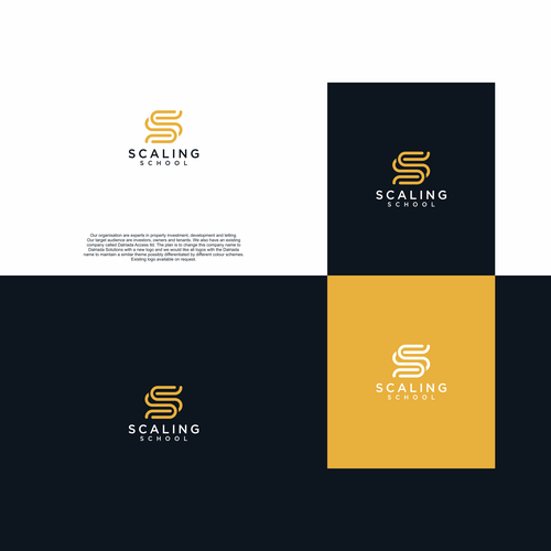 Design A Logo + Brand Guide For The "Scaling School" Design von IvanZfan