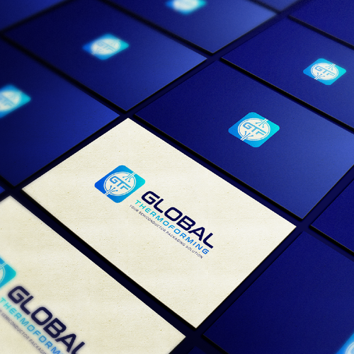 GTF Semiconductor packaging logo Design by dimilif