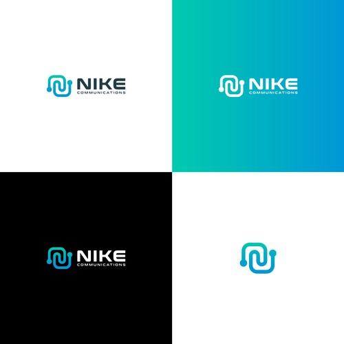 Nike Communications Logo Contest Design by d'zeNyu