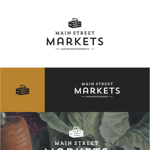 Local Farm Market and Cafe looking for clean, yet rustic logo design Design by :: scott ::