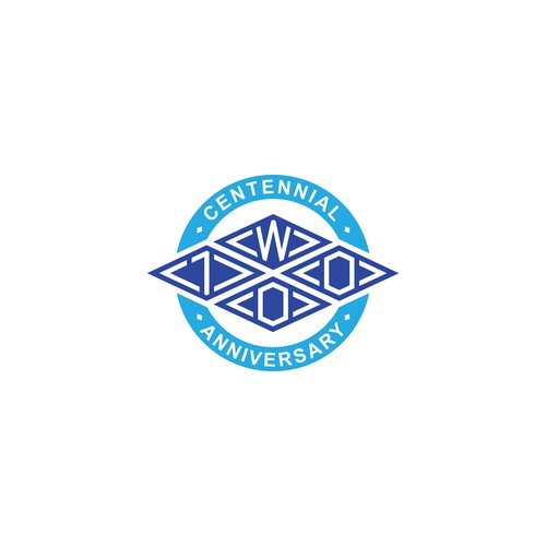 Centennial Anniversary Logo Design by Shkava