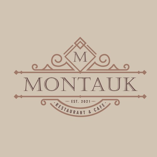 Montauk Logo Design by Kreminets_K