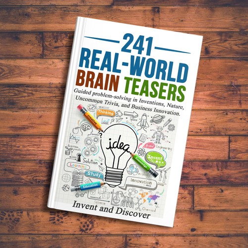 Book Cover - Creativity, Innovation, Inventions, Lateral thinking Design by Zahari Studio