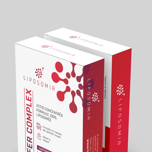 Packaging for an innovative food complement Design by Qalandar