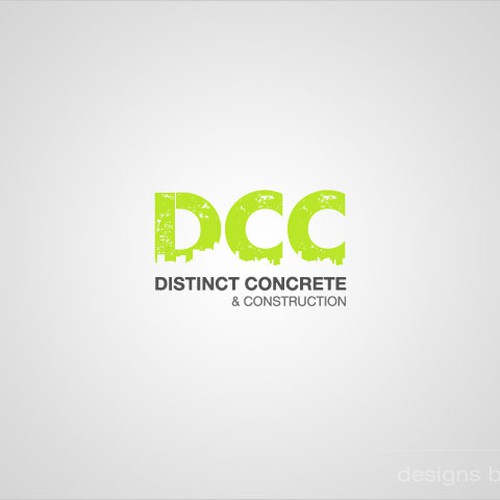 logo for Distinct Concrete & Construction | Logo design contest