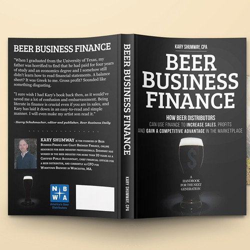 Design an award-winning book cover for the beer business Design by Ciusan